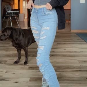 Ripped jeans